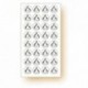 "Frozen products" adhesive label Penguin (120 pcs)