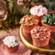 Pâte à sucre pailletée FunCakes Shimmering Rose 250 g