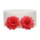 Fleurs comestibles en azyme FunCakes moyenne rose rouge 4 cm 15 pièces