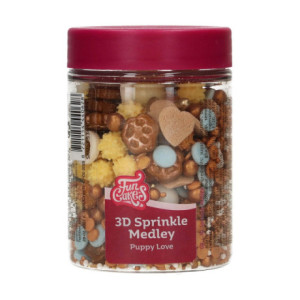 3D Sugar Medley FunCakes Puppy Love 70 g