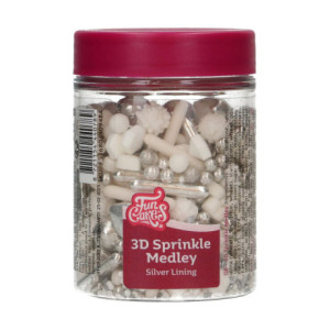 3D Sugar Medley FunCakes Silver Lining 70 g