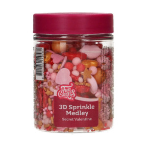 3D Sugar Medley FunCakes Secret Valentine 70 g