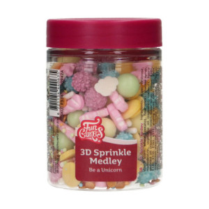 3D Sugar Medley FunCakes Be a Unicorn 70 g