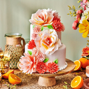 Fleurs comestibles en azyme FunCakes moyenne rose blanche 4 cm 15 pièces