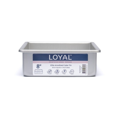 Moule LOYAL carré 20 x 20 x 7,5 cm