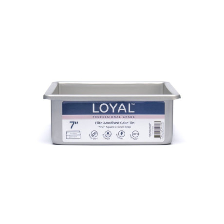 Moule LOYAL carré 18 x 18 x 7,5 cm