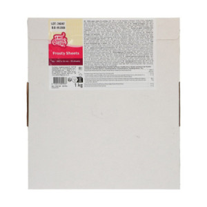 Feuilles de sucre A4 pour impression alimentaire FunCakes (lot de 25)