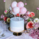 Balloon Topper PartyDeco pink 29 cm