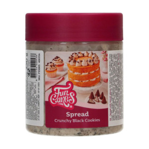 Pâte à tartiner FunCakes Biscuits noirs croustillants 250 g