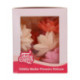 Fleurs comestibles en azyme FunCakes moyenne fleur de lotus mix 7 cm 10 pièces
