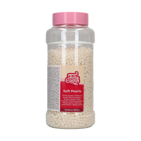 Perles tendres FunCakes blanc 5 mm 500 g