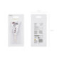 Bougie PartyDeco chiffre 7 blanc fleuri