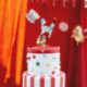 Bougie PartyDeco chiffre 4 losange