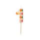 Bougie PartyDeco chiffre 1 losange