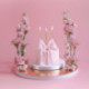Bougies PartyDeco or 14 cm (lot de 12)