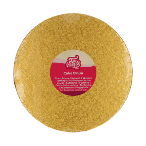 FunCakes Cake Drum Round Ø20cm Gold