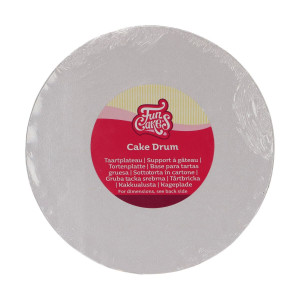 Semelle à gâteau FunCakes blanc ronde Ø20 cm