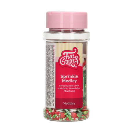 Medley en sucre FunCakes Holiday 65 g