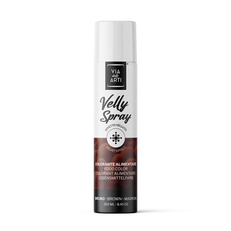 Spray velours Via delle Arti marron 250 mL