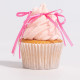 Noeuds à gâteau PME ruban rose (lot de 8)