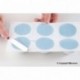 Moule silicone demi-sphères vrillées Ø 75 mm