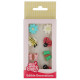 Décors en sucre FunCakes Spring Garden 8 pièces