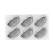 Moule silicone Pistacchio120 99 x 56 x 40 mm