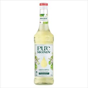 Pure by Monin unsweetened green apple 70 cL