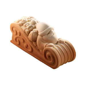 Moule silicone bûche Traineau 250 x 80 x 110 mm