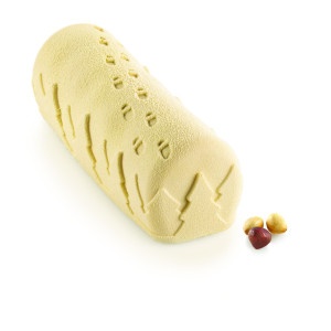 Snowy Yule Log Mould 280 x 115 x 85 mm